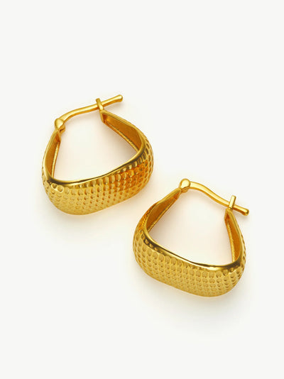 Angela Hoops - Gold