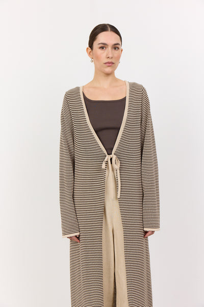 Lily 2 Cardigan - Dark Sand