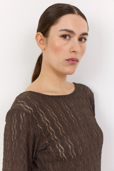 Laica Dress - Dark Brown