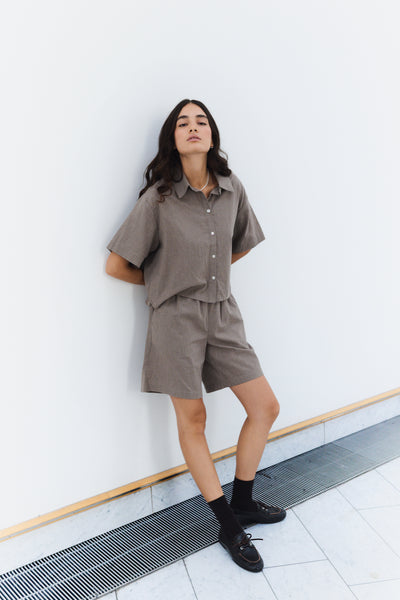 Ronia 1 Shirt - Brown