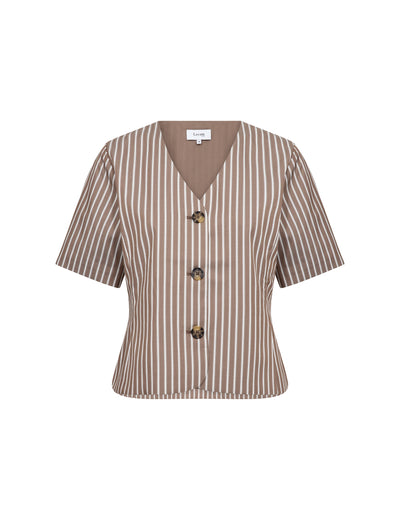 Rucille 2 Blouse - Fossil Melange