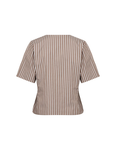 Rucille 2 Blouse - Fossil Melange