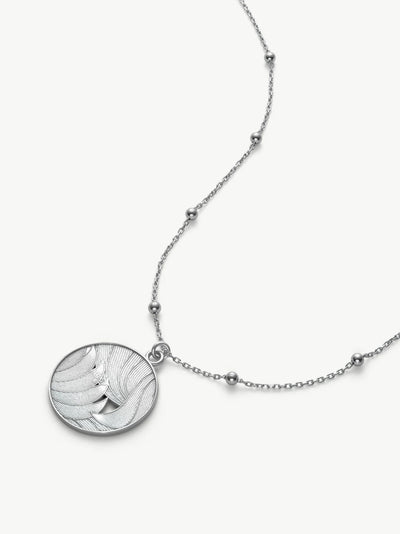DAY Medallion Necklace - Silver
