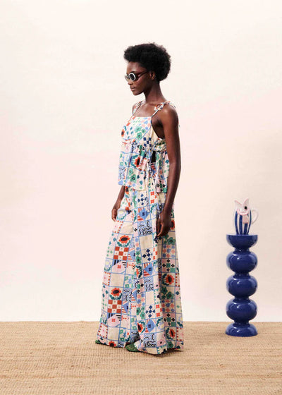 Egeria Trousers - Multi Print