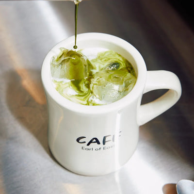 Limited Edition Soy Wax Café Candle 300ML (11oz) - Iced Matcha