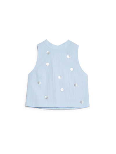 Solana Top - Pale Blue