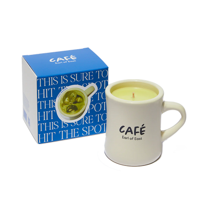 Limited Edition Soy Wax Café Candle 300ML (11oz) - Iced Matcha