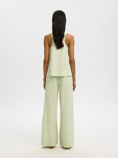 Luisa Linen Blend Top - Lint