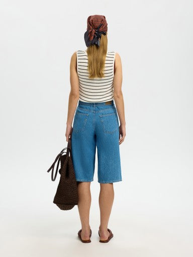 Moon SL Knit Top - Birch / Black
