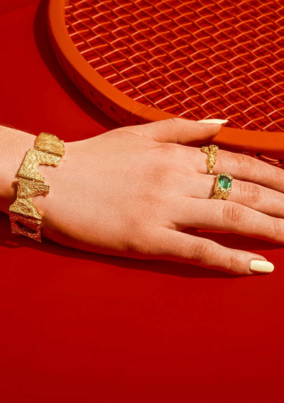 Thracian Heirloom Gilded Bracelet - Gold