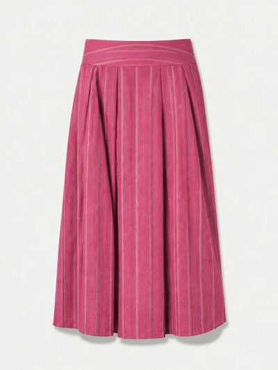 'NO MORE NOBODY' - Valery Skirt - Pink Stripe