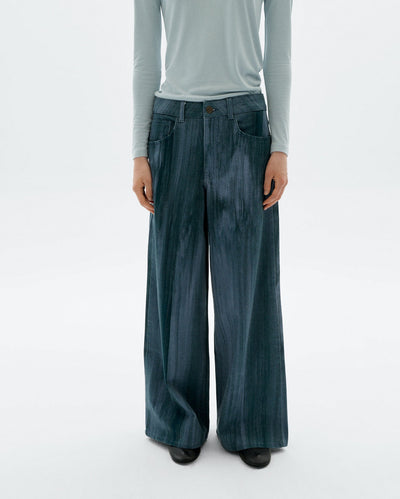 Hedda Pants - Multicolour Blue