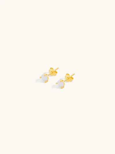 Aura Opal Studs - Gold Plating