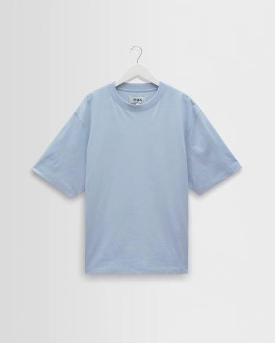 Milton Organic Cotton Tee - Light Blue