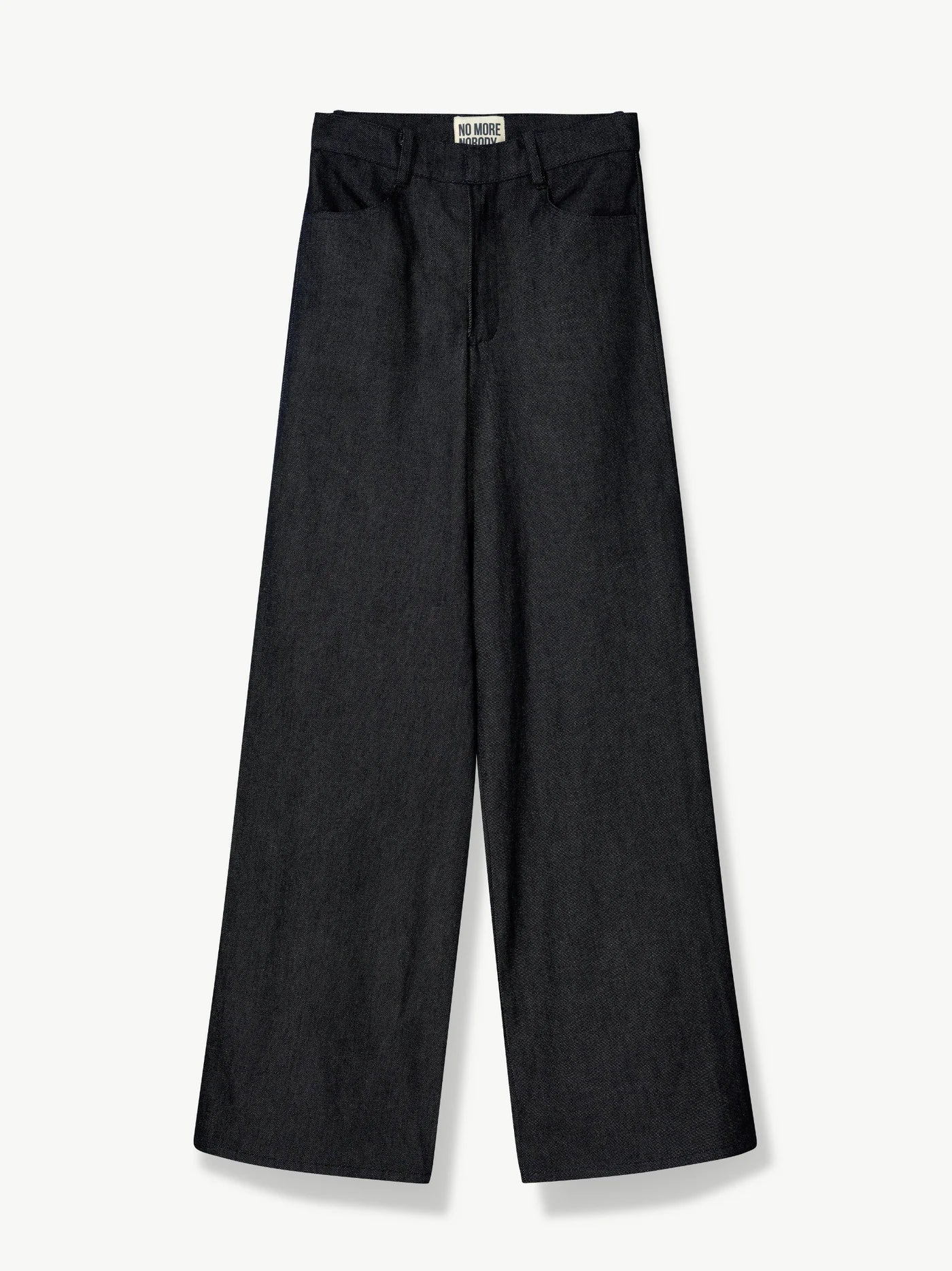 'NO MORE NOBODY' - Katerina Denim Trousers Organic Cotton - Dark Navy Denim