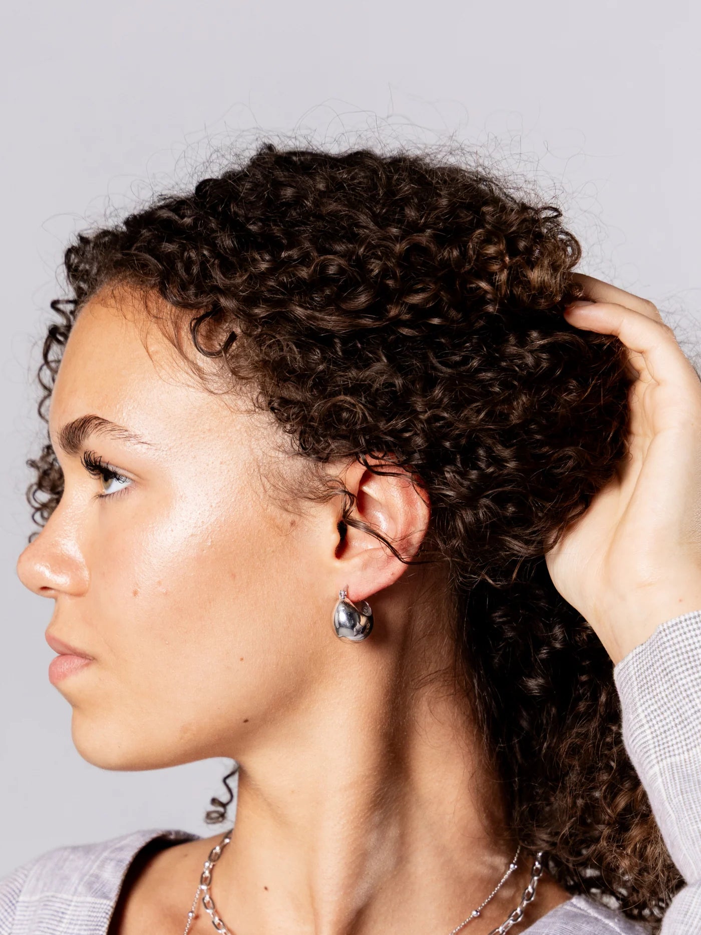 Zadie Ball Hoops - Sterling Silver