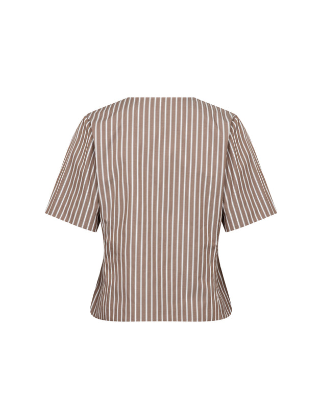 Rucille 2 Blouse - Fossil Melange
