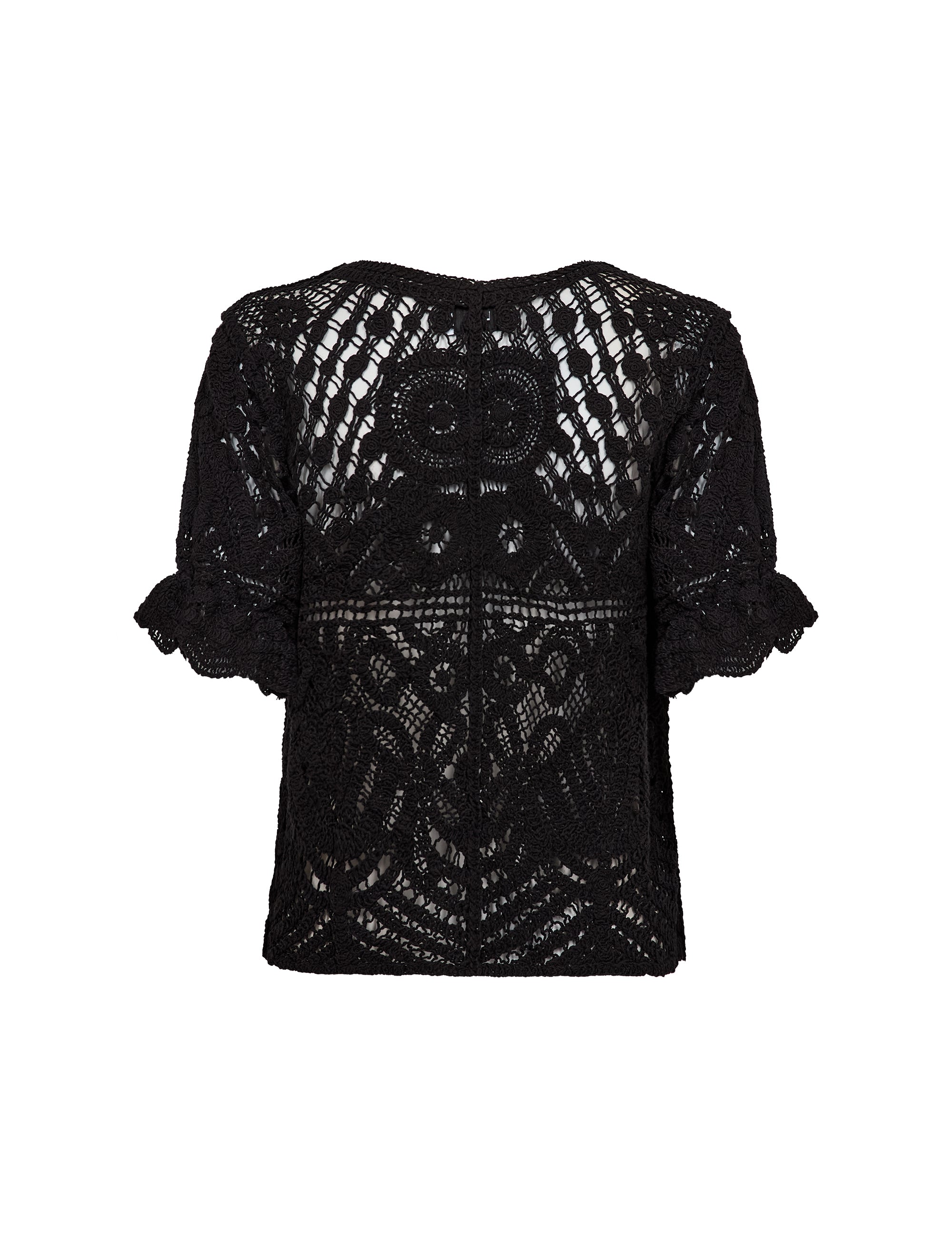 Rosa 2 Top -  Black