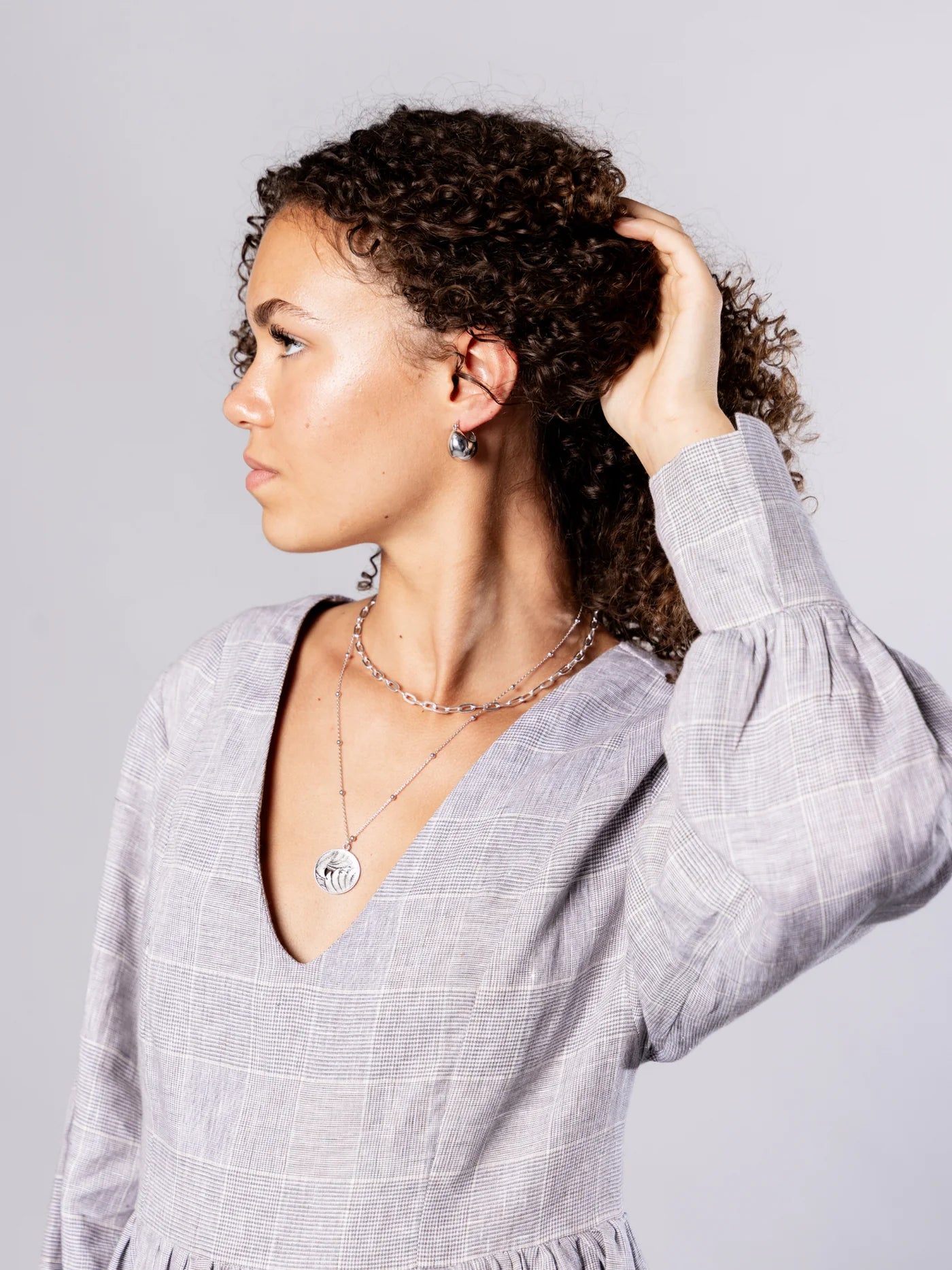 Zadie Ball Hoops - Sterling Silver