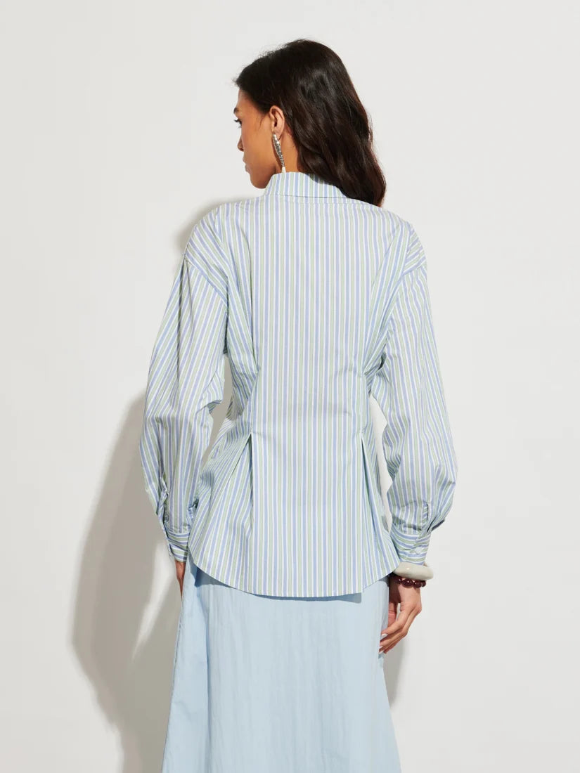 Delta Striped Shirt - Blue