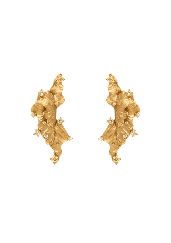 Cabaret Gilded Earrings - Gold