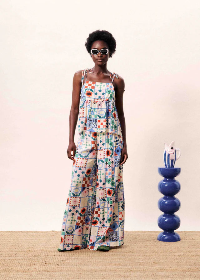 Egeria Trousers - Multi Print