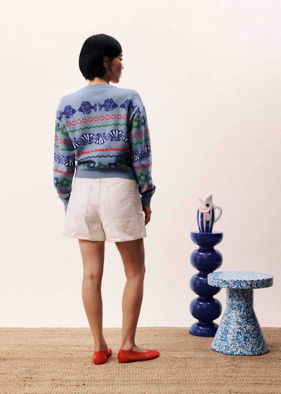 Federica Cardigan - Light Blue