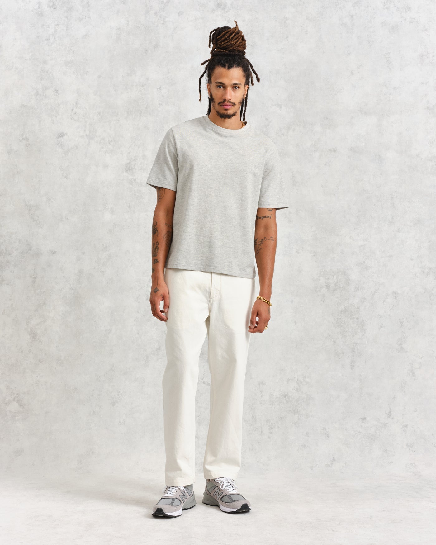 Dean Tee - Grey Marl