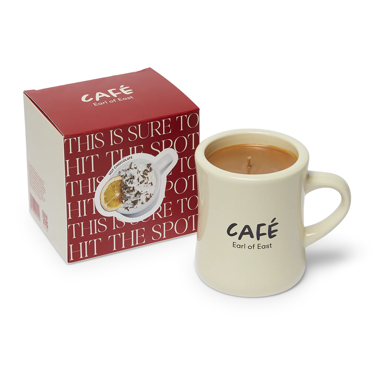 Limited Edition Soy Wax Café Candle 300ML (11oz)  - Hot Chocolate