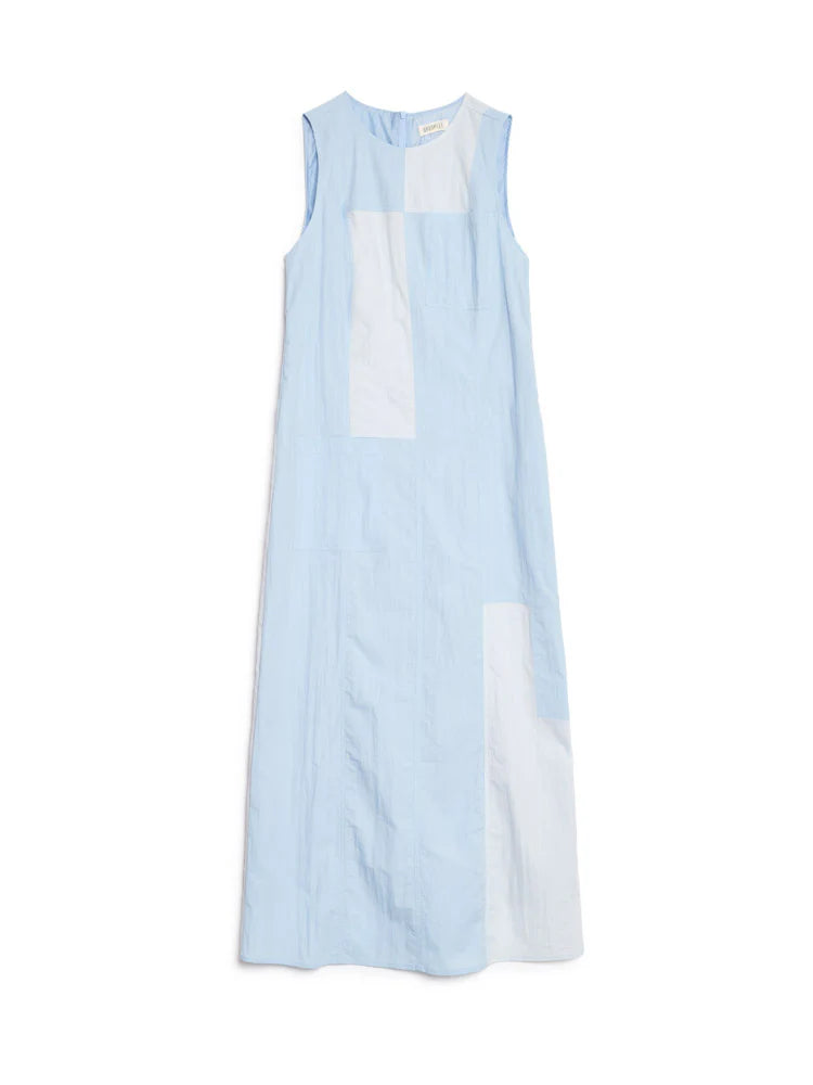 Solana Midi Dress - Pale Blue