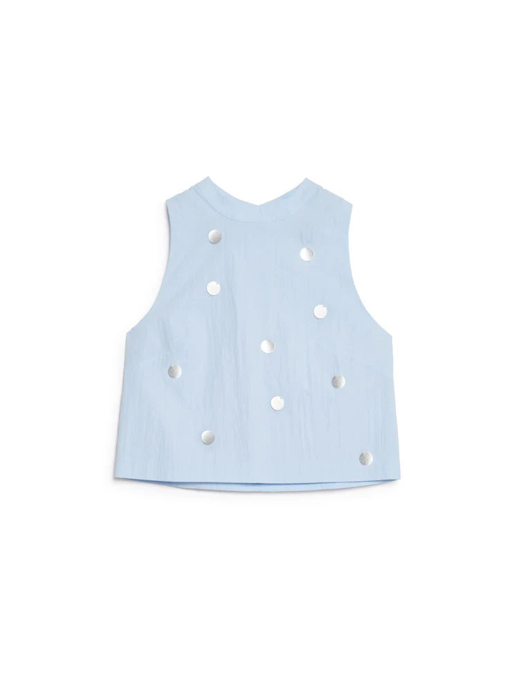 Solana Top - Pale Blue