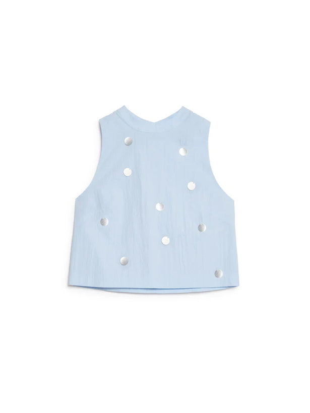 Solana Top - Pale Blue