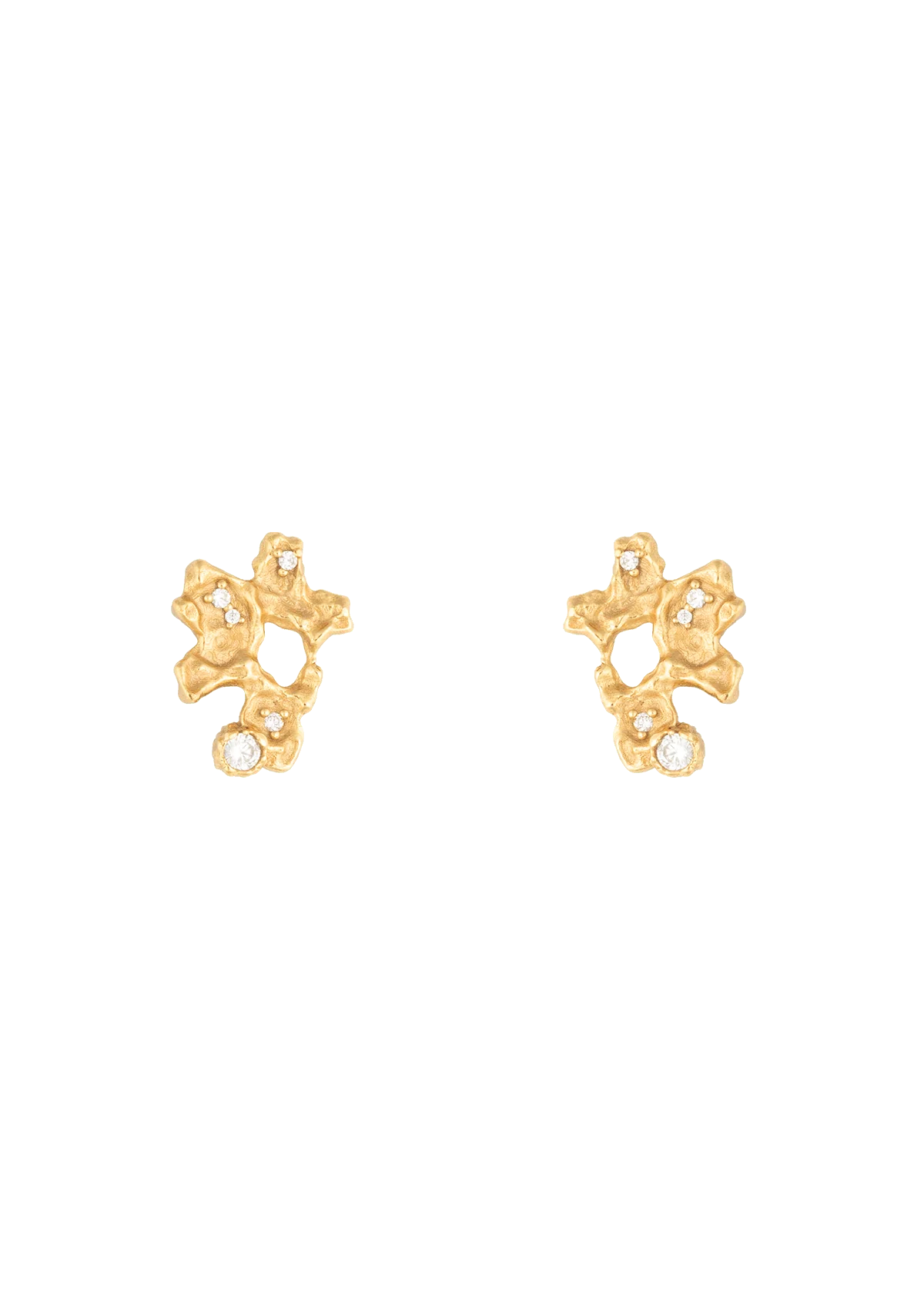Ilium Gilded Earrings - Gold