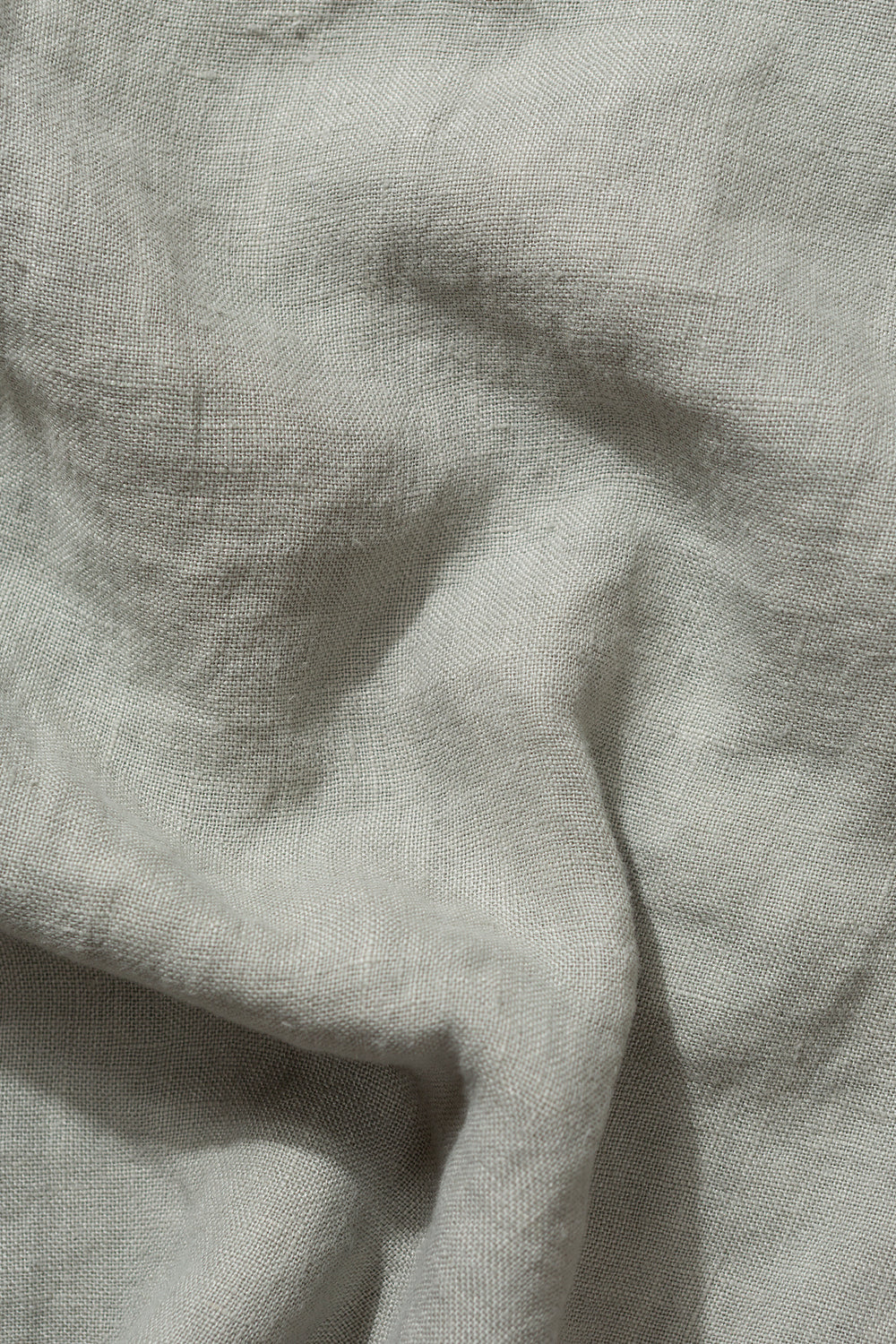 Linen Shirt - Plain Taupe