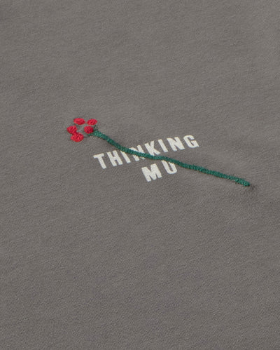 Zach Flower Pavement T-Shirt  - Grey