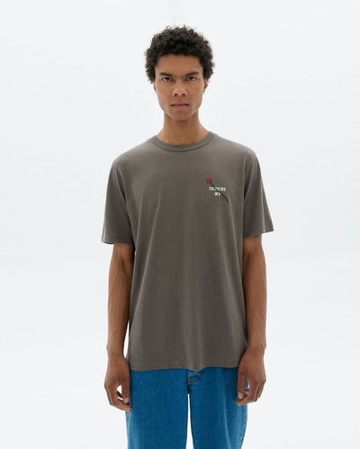 Zach Flower Pavement T-Shirt  - Grey