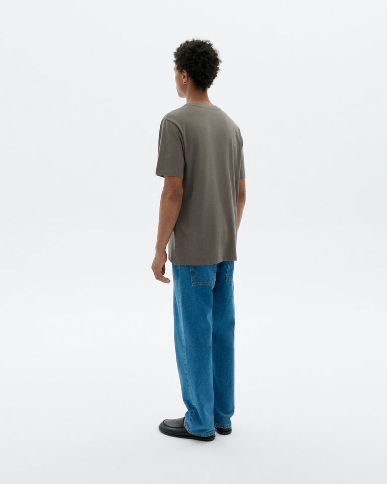 Zach Flower Pavement T-Shirt  - Grey