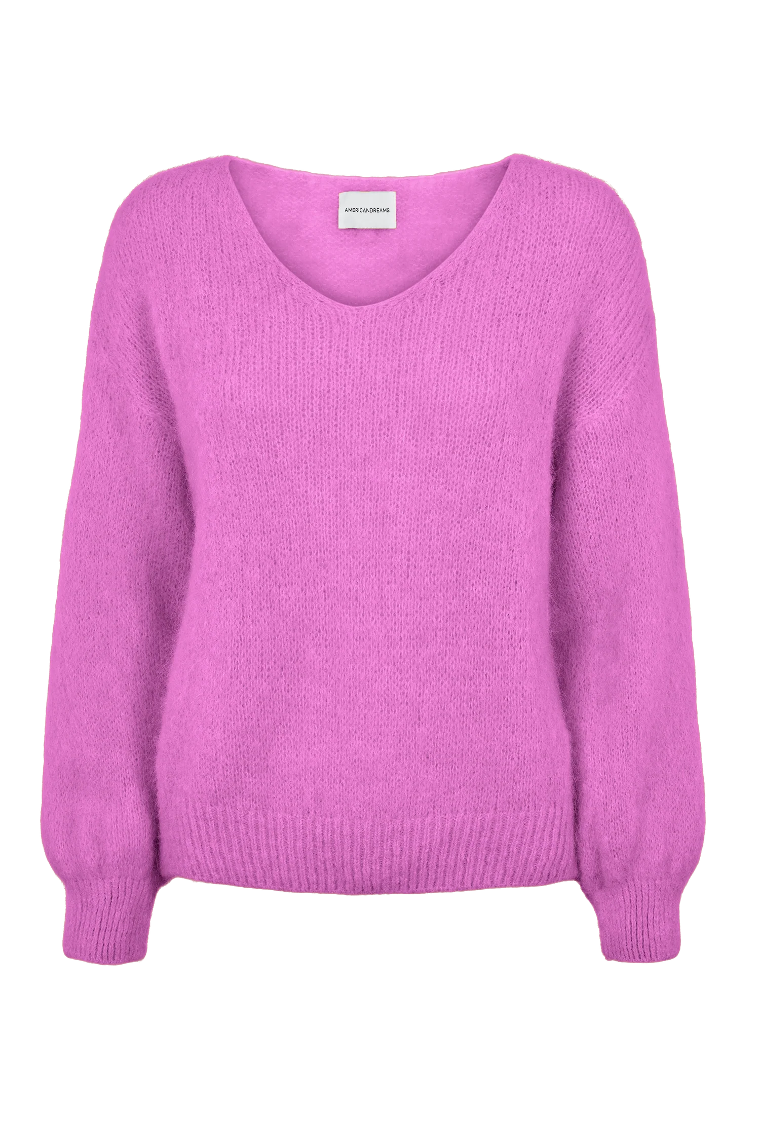 Milana LS Alpaca Pullover - Purly Purple