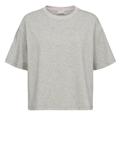Nuhuby T-Shirts -  Light Grey Melange