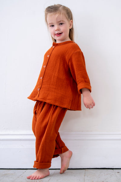 Eden Shirt - Rust