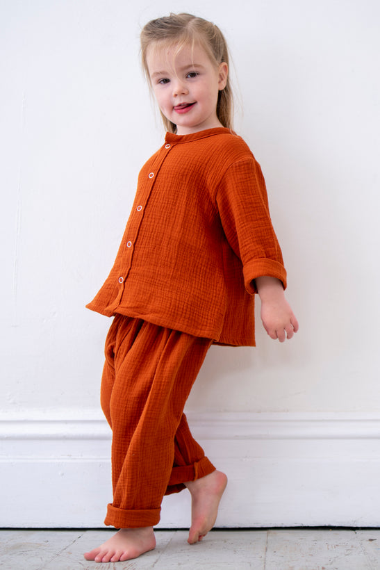 Eden Shirt - Rust