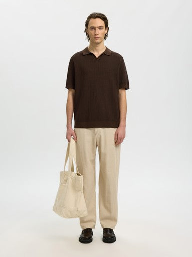 220 Loose Brody Linen Blend Pant - Incense Mixed Oatmeal
