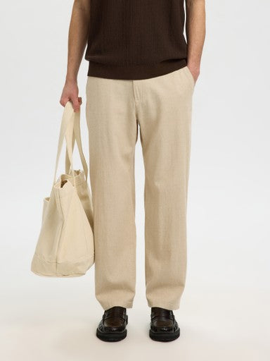 220 Loose Brody Linen Blend Pant - Incense Mixed Oatmeal