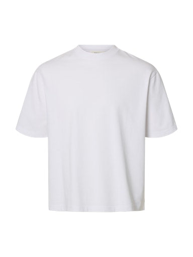 Relax Aspen 2-Ply SS O-Neck T-Shirt - Bright White