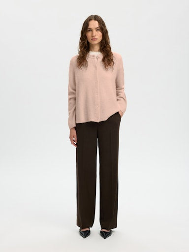 Lulu Knit Cardigan - Pale Dogwood