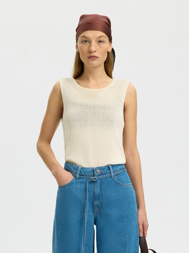 Moon SL Knit Top - Birch