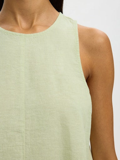 Luisa Linen Blend Top - Lint