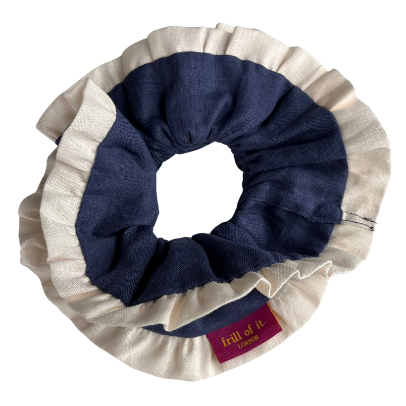 Frill Scrunchie - Celeste