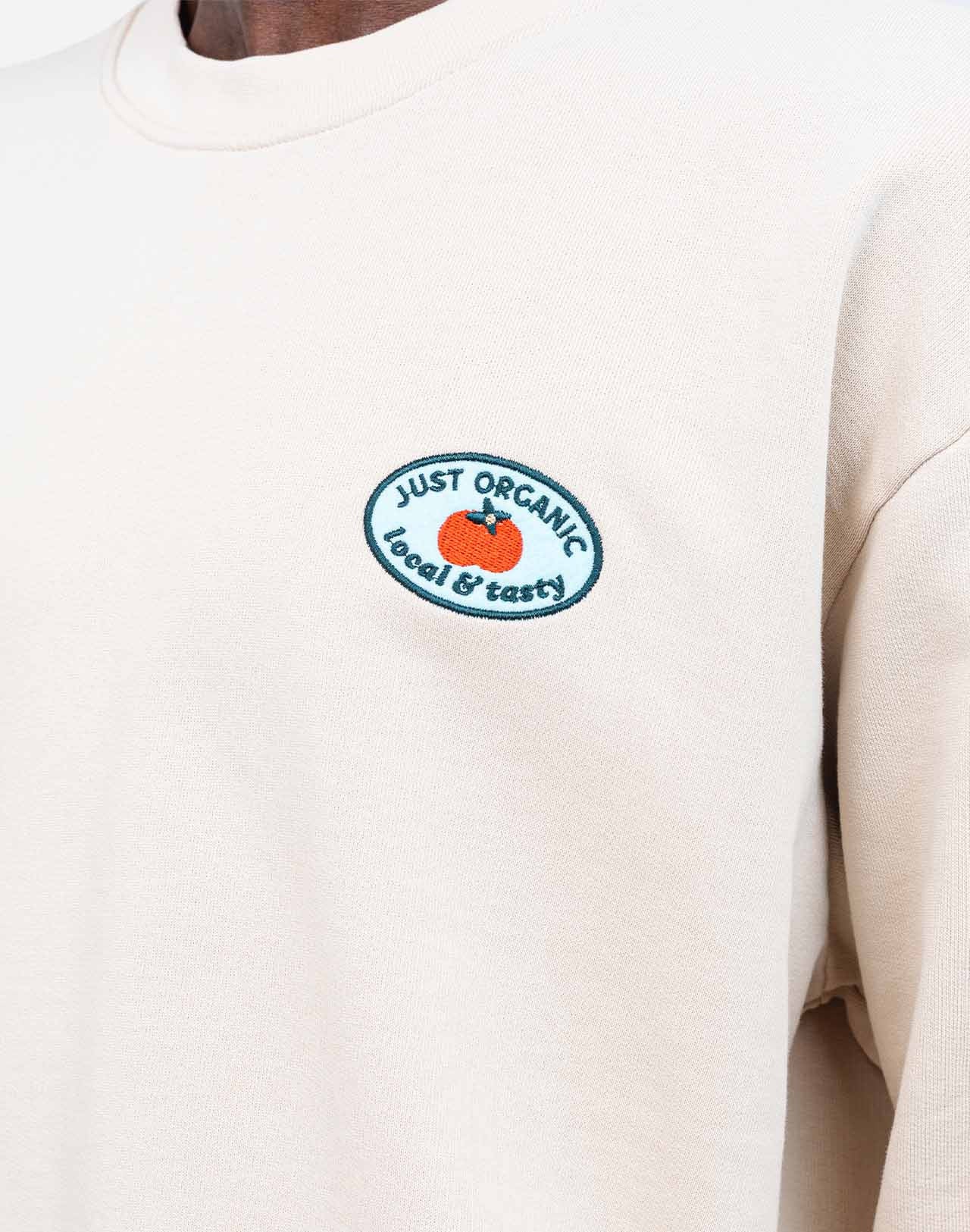 Lunch Times Sweat - Cream
