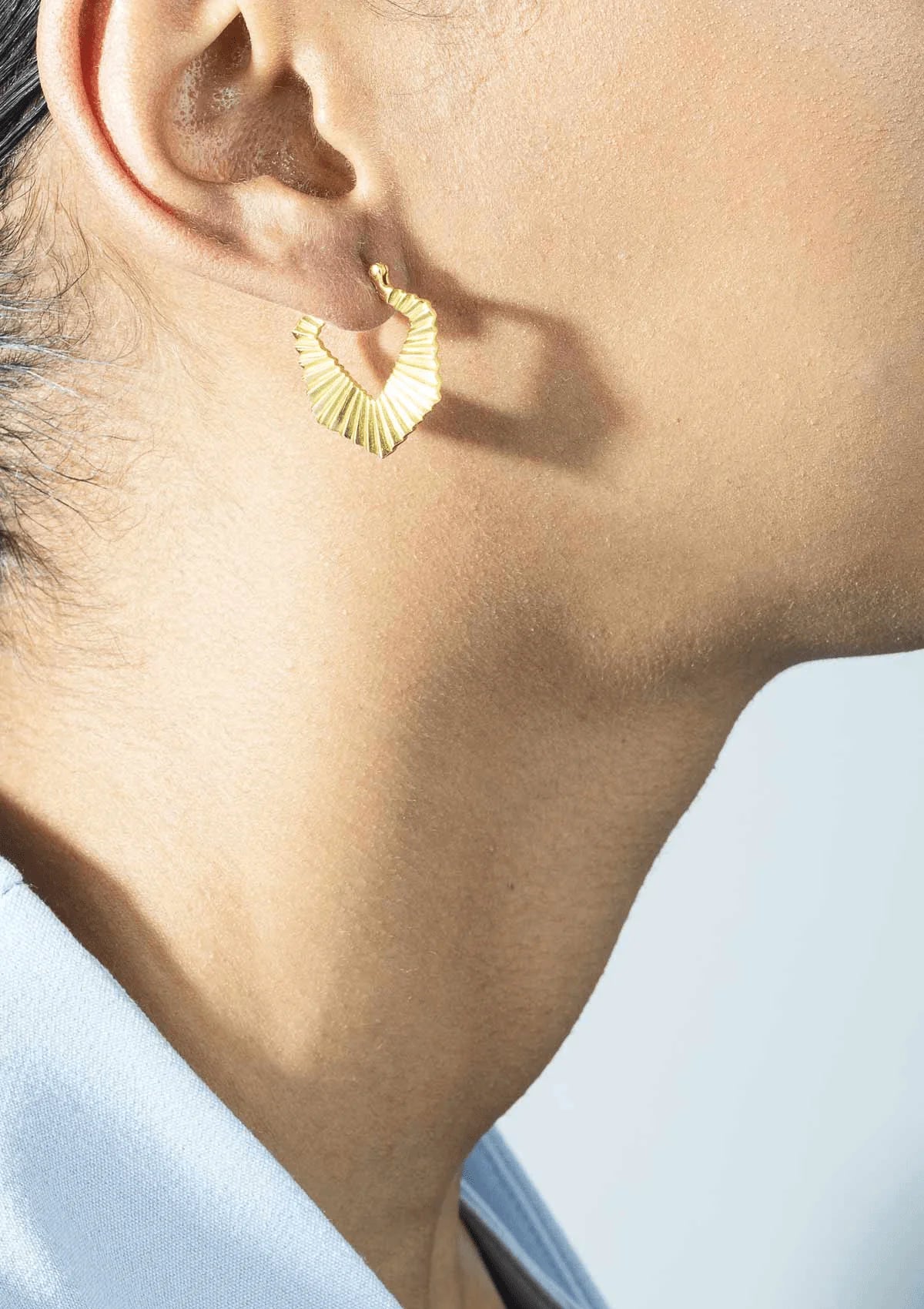 Celestial Horizon Gilded Earrings - Gold